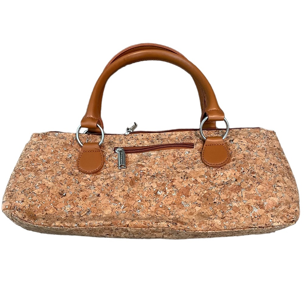Primeware Wine Clutch Bag Cork with insulated lining cooler